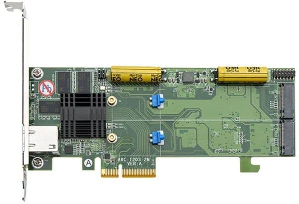 Areca RAID-kontroller ARC-1203-2N 2-port intern