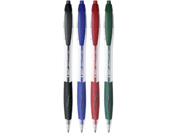 Kulspetspenna BIC Atlantis, medium, blå - (ask med 12)