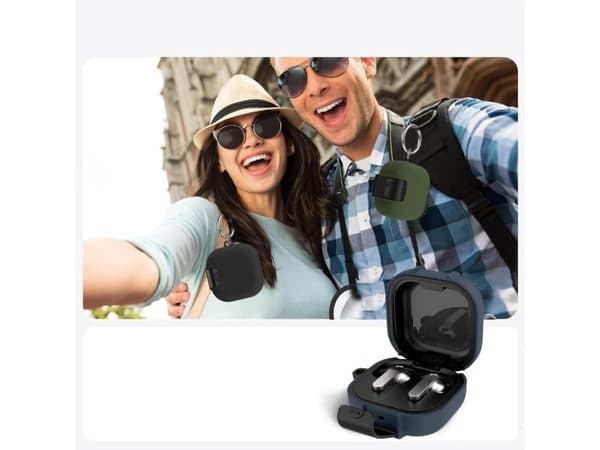 4kom.pl TECH-PROTECT Slim Hook til Samsung Galaxy Buds 4/4 Pro olivengrønn