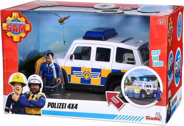 Simba Strážák Sam Jeep Polis figur Malcolm!