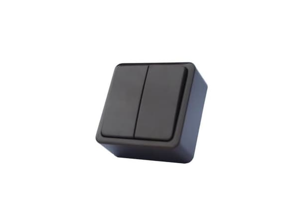 SWITCH P510-020V OV PLAST 2BUT ANTHR SL+