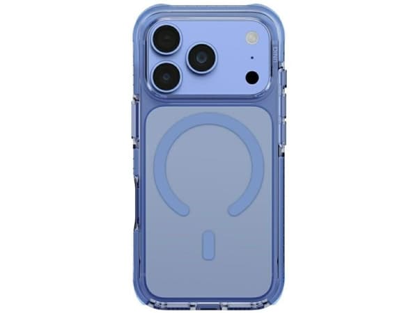 Etui UNIQ Combat do iPhone 18 Pro / 17 Pro Magclick Charging niebieski