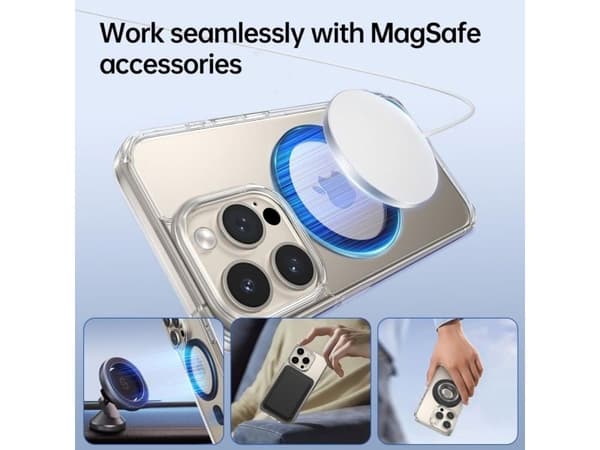 Ring Tech-Protect MMP-100 med MagSafe (2 stk.) - hvit/sort