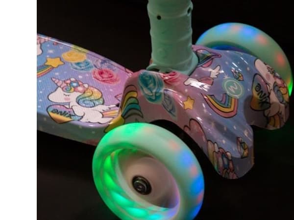 NILS FUN HLB15A LED minttu lasten skootteri