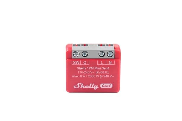 Shelly 1PM Mini Gen4 2-pack