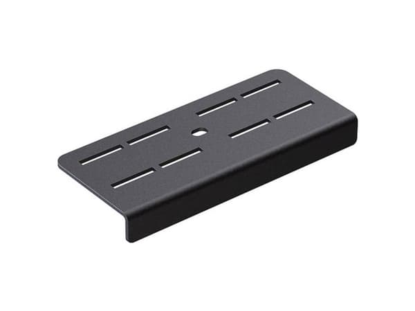 VIRPIL Controls Forlengelsesplate for stolmontering, 140 mm - juodas