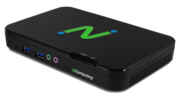 nComputing RX540, 2,4 GHz, Broadcom, 4 GB, 16 GB, eMMC, VideoCore VII