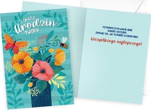 KUKARTKA Gratulasjonskort B6