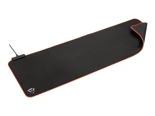 Trust GXT 764 Glide-Flex XXL - Belyst tastatur og musematte