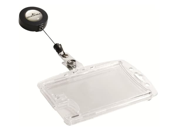 Durable 8224-19, Polystyreeni, Läpinäkyvä, 80 cm, 54 mm, 90 mm, 10 kpl