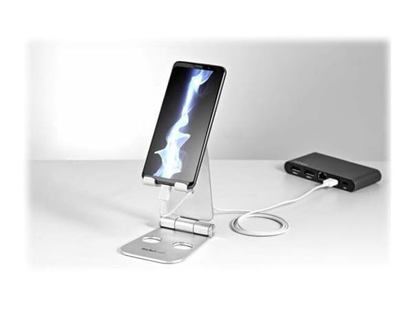 Startech Phone and Tablet Stand, Foldable Universal Mobile Device Holder for Smartphones & Tablets Adjustable Multi-Angle Ergonomic Cell Phone Stan...