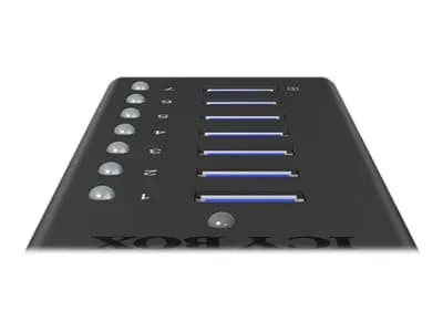 ICY BOX IB-AC618 - Hub - 7 x SuperSpeed USB 3.0 - stasjonær