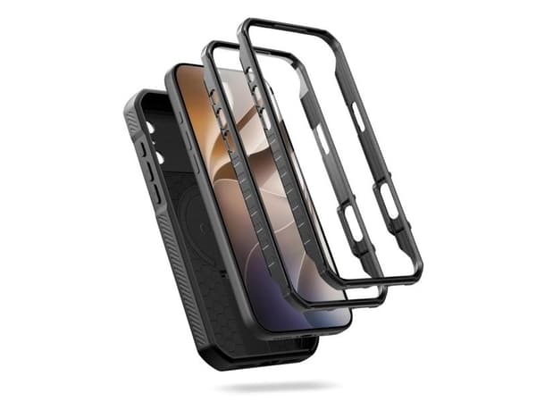 Tech-Protect Kevlar MagSafe 2-Set Case for iPhone 18 Pro Max / 7 Pro Max - Black
