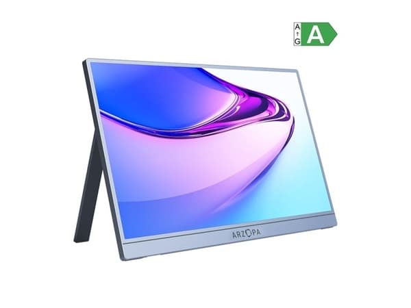 Arzopa A1S 14,0 bärbar skärm (silvergrå)