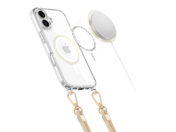 TECH-PROTECT FLEXAIR CHAIN MAGSAFE IPHONE 16E BLACK & TAUPE