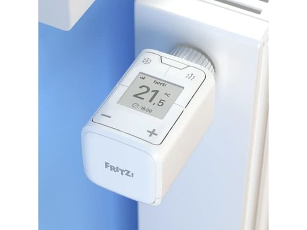 FRITZ! Smart Thermo 302, Vit, Knappar, 0 - 50 ° C, 40 m, °C, AA