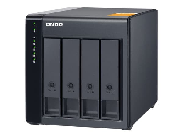 QNAP TL-D400S - Harddiskarray - 4 brønner (SATA-600) - SATA 6Gb/s (ekstern)