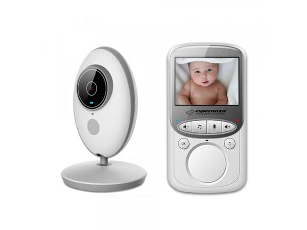 Esperanza EHM003 LCD-babymonitor 2,4" vit