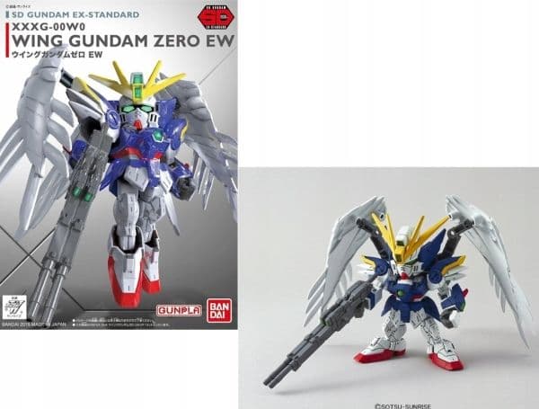 SDEX WING GUNDAM ZERO EW figur (samleobjekt)
