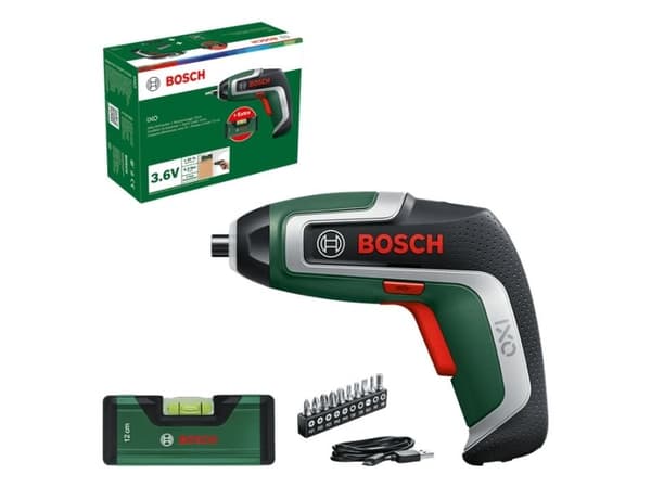 Bosch IXO 7 + 32-delad bitsatslåda