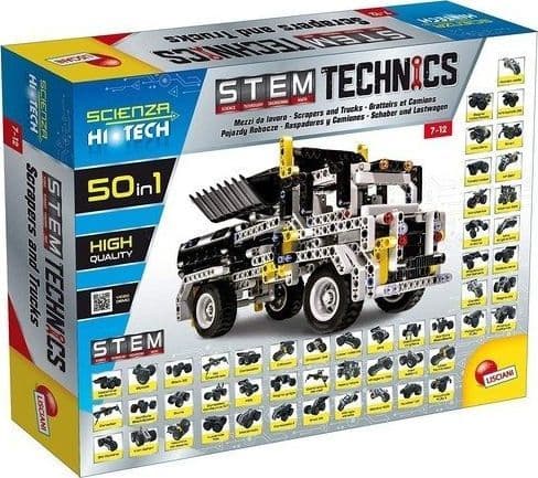 Lisciani HI-TECH Rakennusajoneuvot 50in1 (73344)