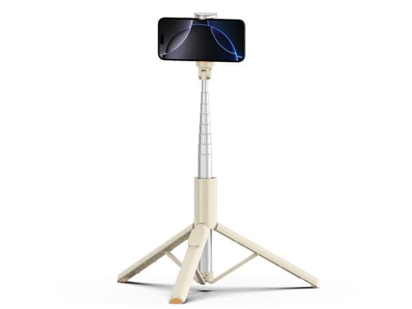 Selfie Stick Tech-Protect L09S with tripod - beige