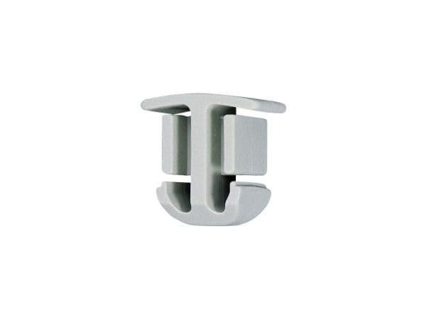 Fischer 58142, Kabelholder, Tak, Nylon, Grå