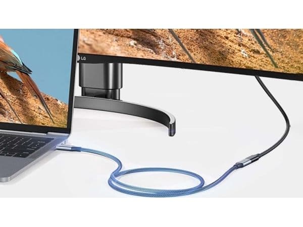 Ugreen USB-kabel USB-C til USB-C 0,5 m svart (80810B)