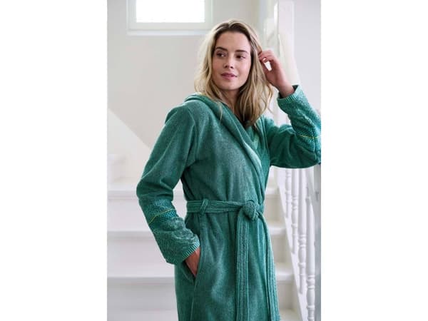 PIP Studio Soft Zellige Bathrobe Green M