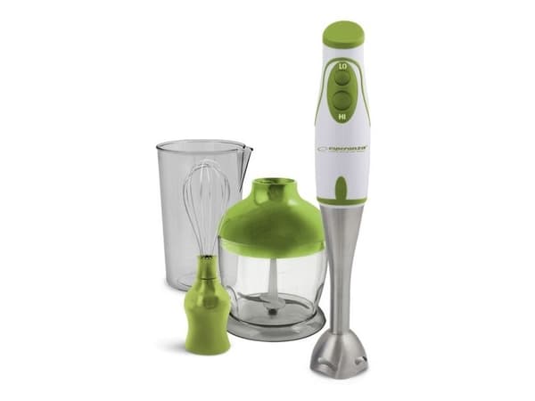 Esperanza PESTO - Stavmixer - 450 W - grön