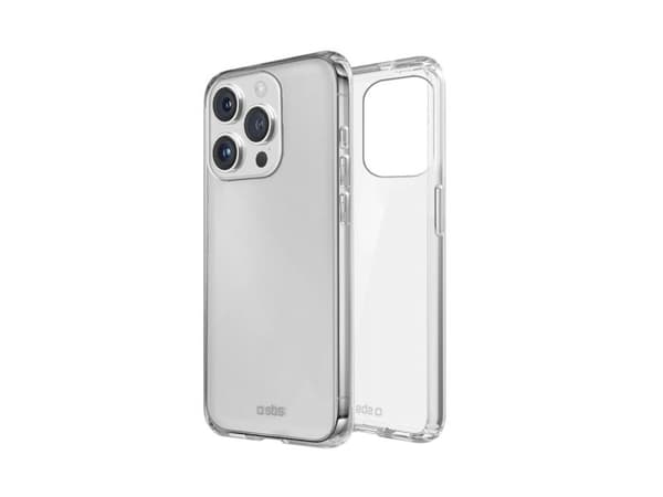 SBS Skinny-deksel til iPhone 16 Pro - transparent