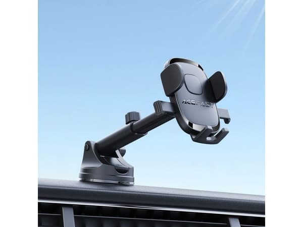 Acefast D57 Car Mount with Suction Cup for Dashboard/Windshield - Black
