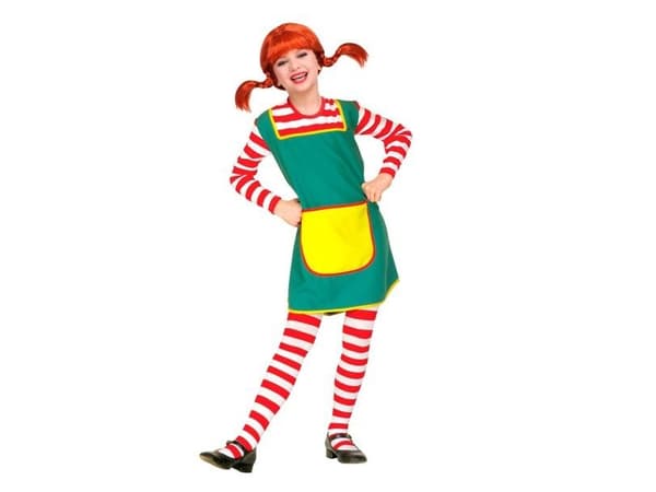 Pippi-kostym för flickor