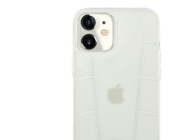 Mercedes Line-deksel til iPhone 12 mini - transparent