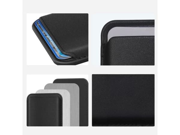 Tech-Protect MAGWALLET universell magnetisk kortholder Magsafe carbon