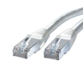 ROLINE S/FTP Patch Cable Cat5e, 5 m, Cat5e, RJ-45, RJ-45, Grå
