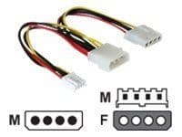 DeLOCK Y-cable power, 0,25 m
