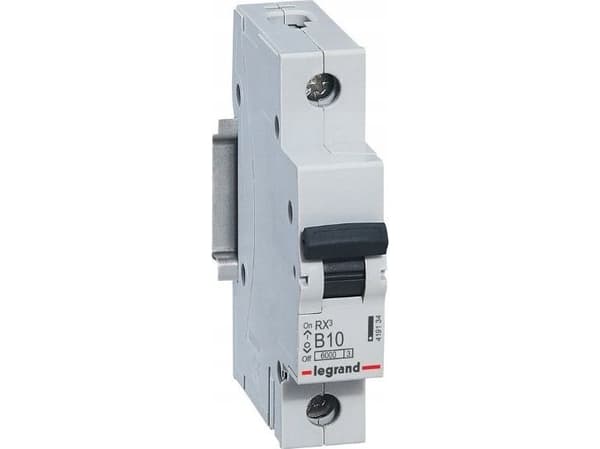 Legrand RX3, Dvärgbrytare, Typ B, IP20, 210 - 250 V