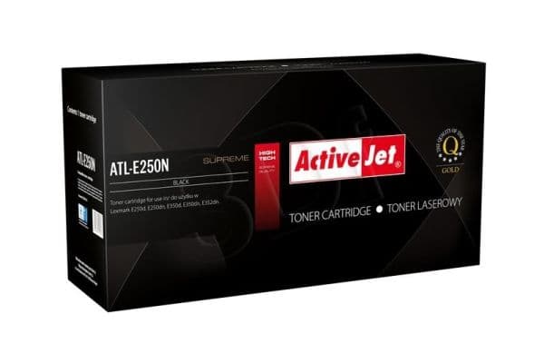 Activejet ATL-E250N, 3500 sidor, Svart, 1 styck