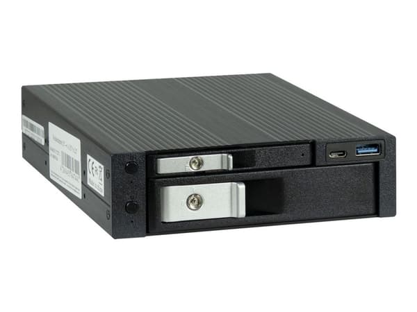 IPC flyttbar ramme ST-7227U for 1x3,5" og 1x2,5" harddisker