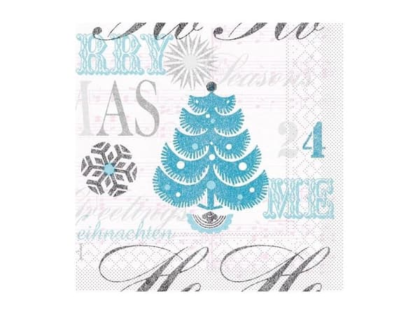 Servietter Xmas Greetings