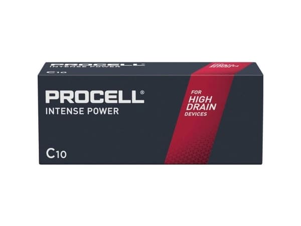 PROCELL Intense - Batteri 10 x C - Alkalisk