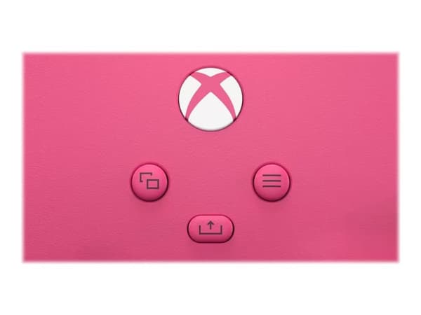 Microsoft Xbox Wireless Controller - Spelkontroll - trådlös - Bluetooth - deep pink - för Microsoft Xbox Series X, Microsoft Xbox Series S, PC, And...