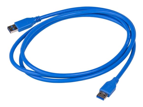 Akyga AK-USB-14 - USB-kabel - USB-type A (hann) til USB-type A (hann) - USB 3.0 - 1.8 m - blå