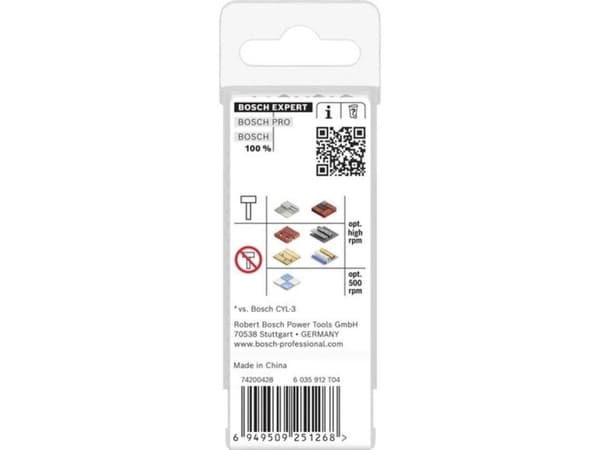 Bosch bits til slagbormaskin Multic. HEX-9 4x90 10 stk.
