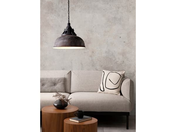 EGLO GRANTHAM 1 pendel antikk brun/beige