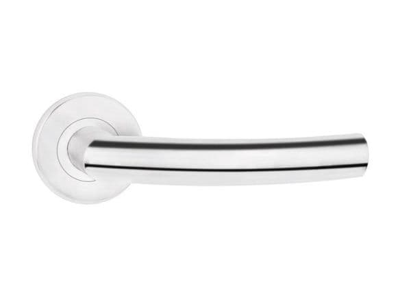 PROXIMA INOX dörrhandtag för rund rosett