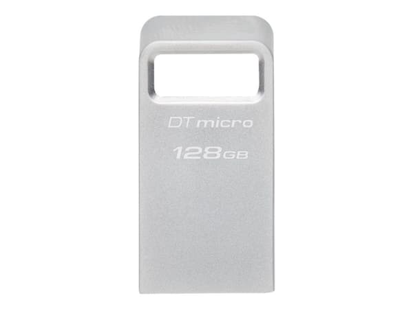 Kingston DataTraveler Micro - USB-flashstasjon - 128 GB - USB 3.2 Gen 1