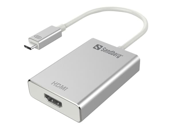 Sandberg Adapter USB-C til HDMI - 4K