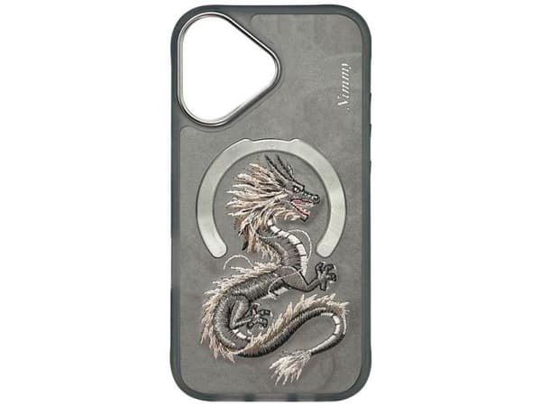 Nimmy Dragon MagSafe-deksel til iPhone 16 - grå